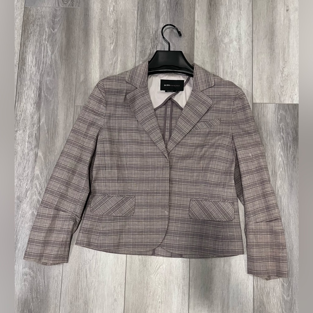 Plaid Blazer